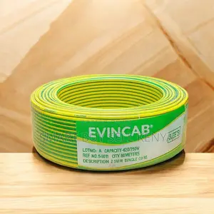 Evin 2.5mm Yellow Green Shock-Proof Low Smoke Indoor Wiring Cable