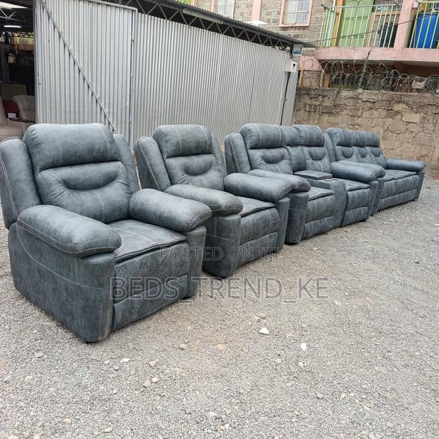 Poised 7 Seater Semi Recliner Sofa 3,2,1,1