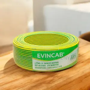 Evin 2.5mm Yellow Green High Quality Flexible Indoor Wiring Cable