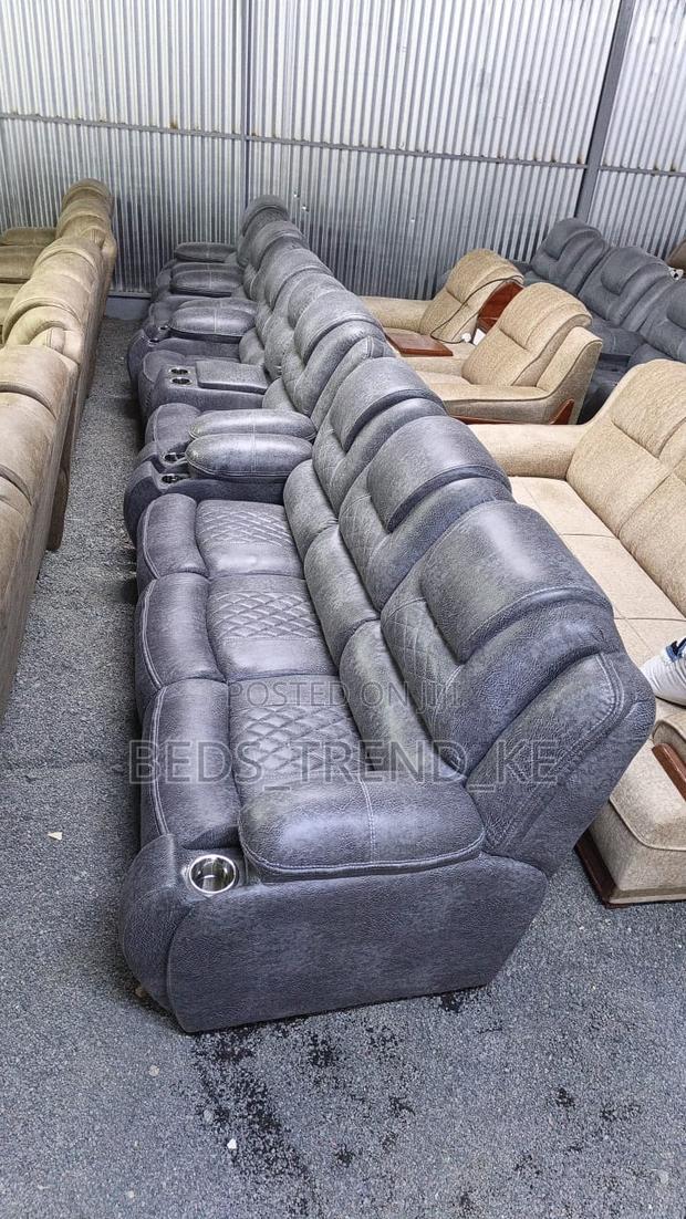 Intimate 7 Seater Semi Recliner Sofa 3,2,1,1