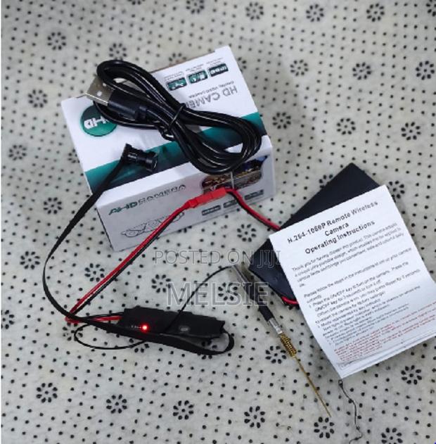 Ahd Mini Wifi (Pinhole) Camera - Full Hd 1080p Pinhole Security