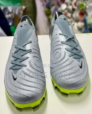 Nike Phantom Gray Smoke Football Cleats Soccer Boots
