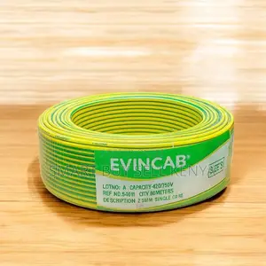 Evin 2.5mm Yellow Green Anti-Aging Flexible Electrical Wiring Cable