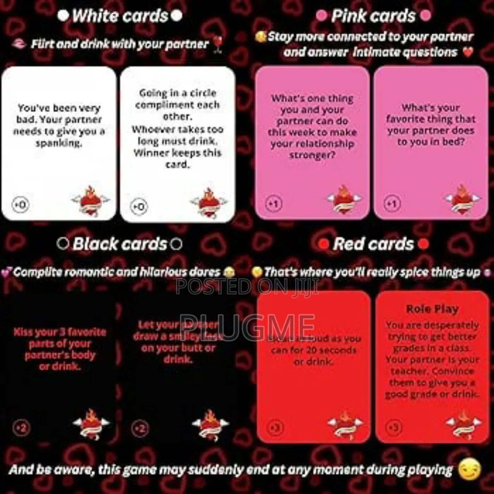Risky Couples Date Night Game