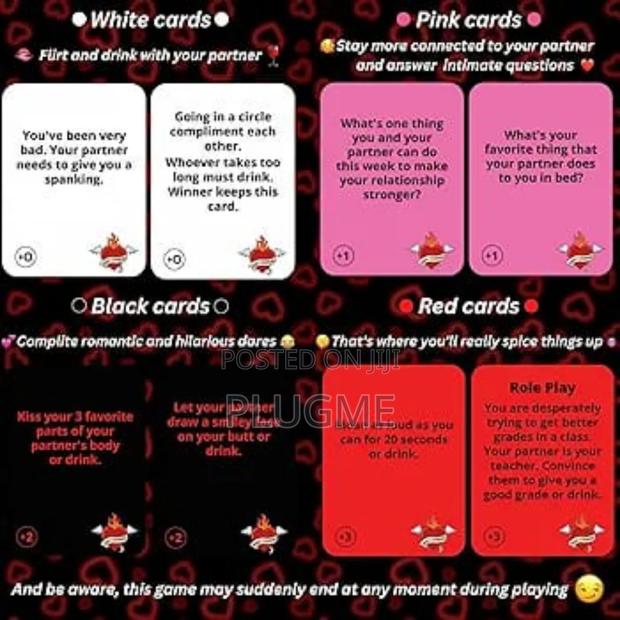 Risky Couples Date Night Game - main view