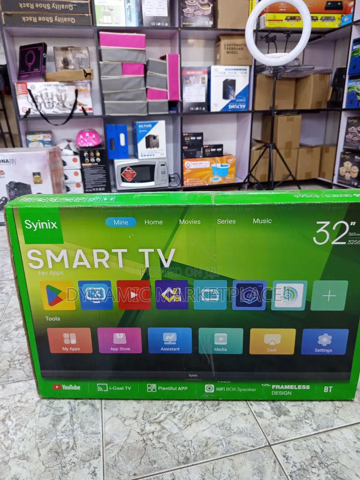 Syinix 32 Inch Smart Android Tv 32s65 Frameless