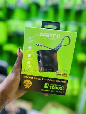 Oraimo 10000mah Slim Powerbank.