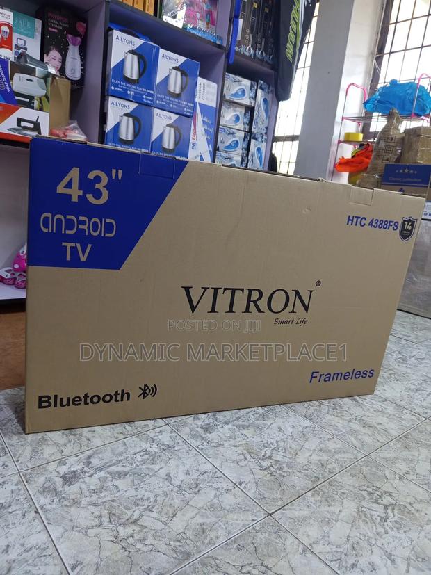 Brand New Vitron 43" Frameless Smart Android Tv - main view