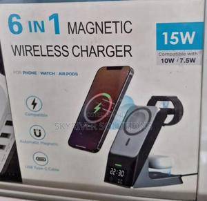 6 in 1 Magnetic 15w Wireless Charger