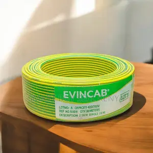Evin 2.5mm Yellow Green Chemical Resistant Heavy-Duty Cable