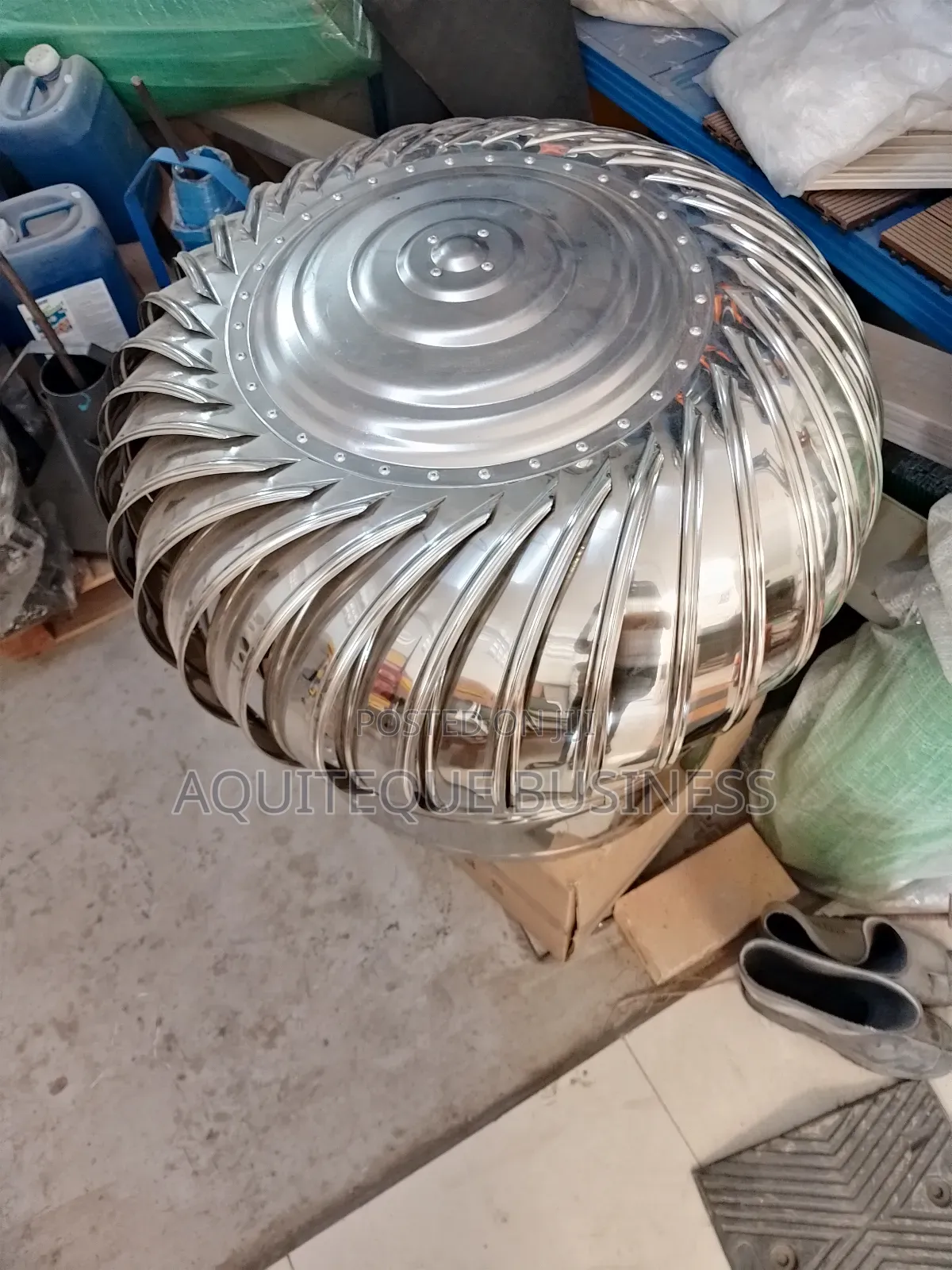 Air Cyclone 600l. Stainless