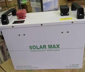 Solarmax 12.8v 300ah Lifepo4 Solar Lithium Battery - main view