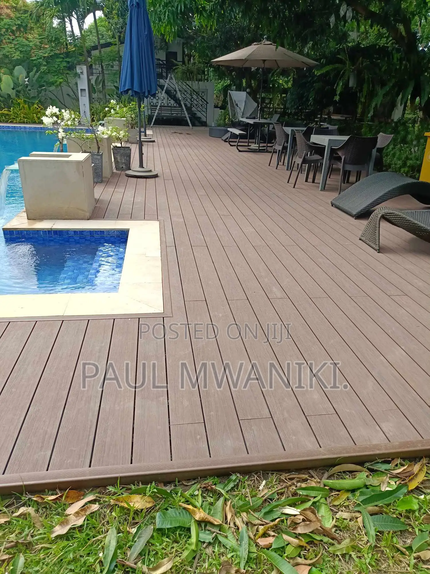 Wpc Decking No Fading Flooring Available
