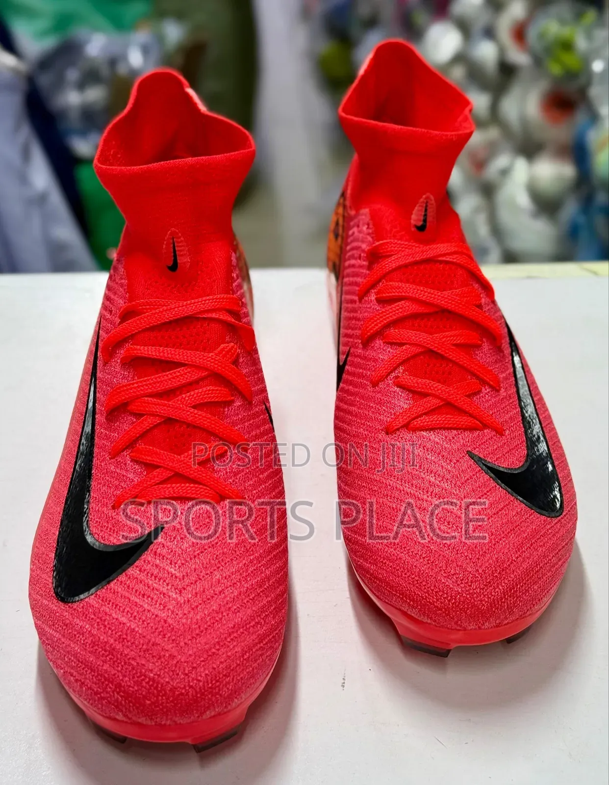 Mercurial Superfly 10 Elite Fg Crimson/Black Football Boots