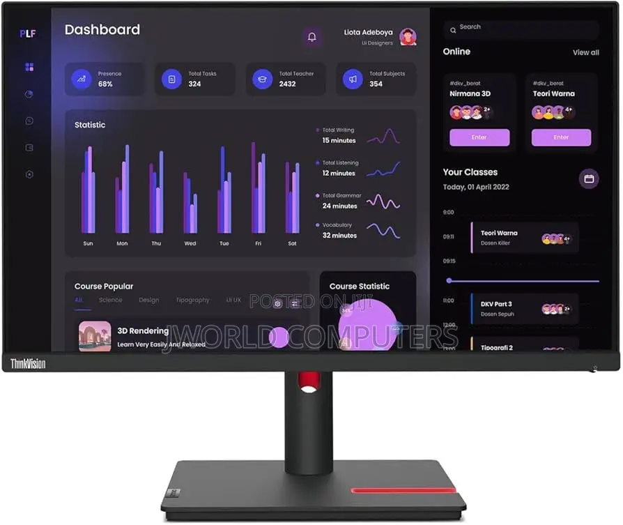 Lenovo Thinkvision P25i-30 24.5" FHD Monitor