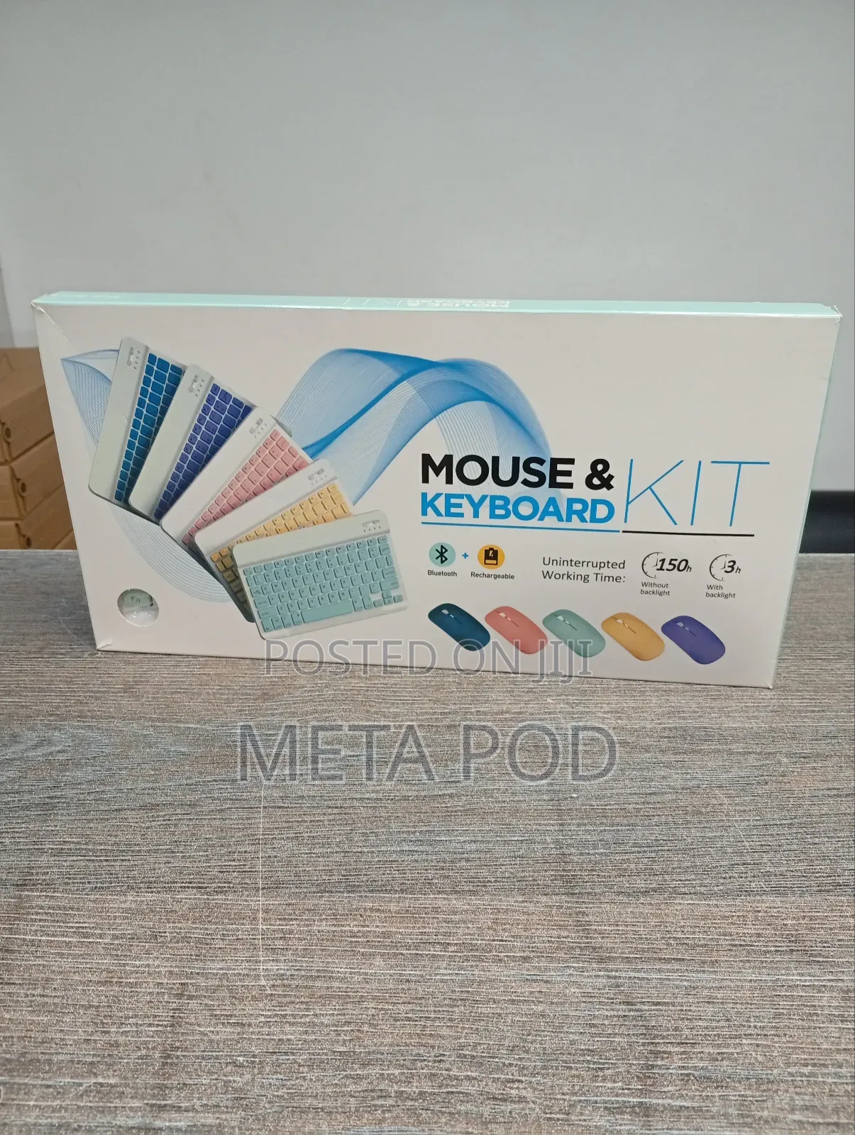 Wireless Rechargeable Mouse and Keyboard