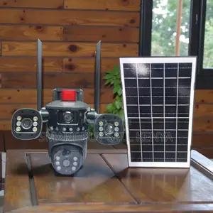 Cloud Storage Back Up Multiple Lens 4g PTZ Outdoor Solar Camera
