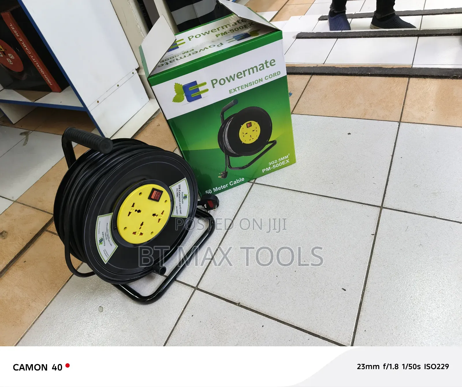 Portable Extension Reel 50m