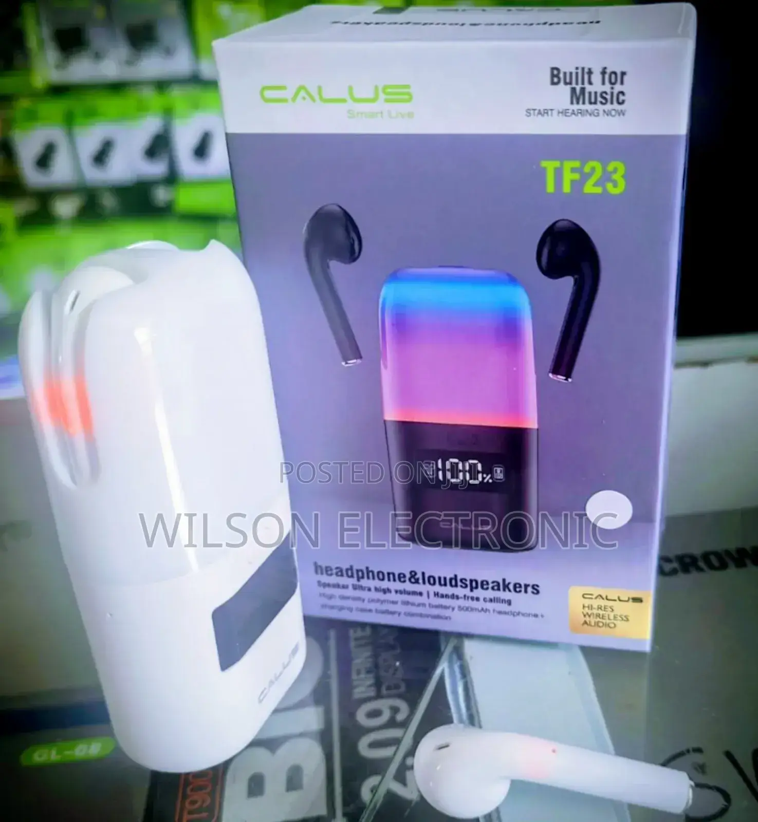 Tf23- Calus Earbuds Loud Speaker