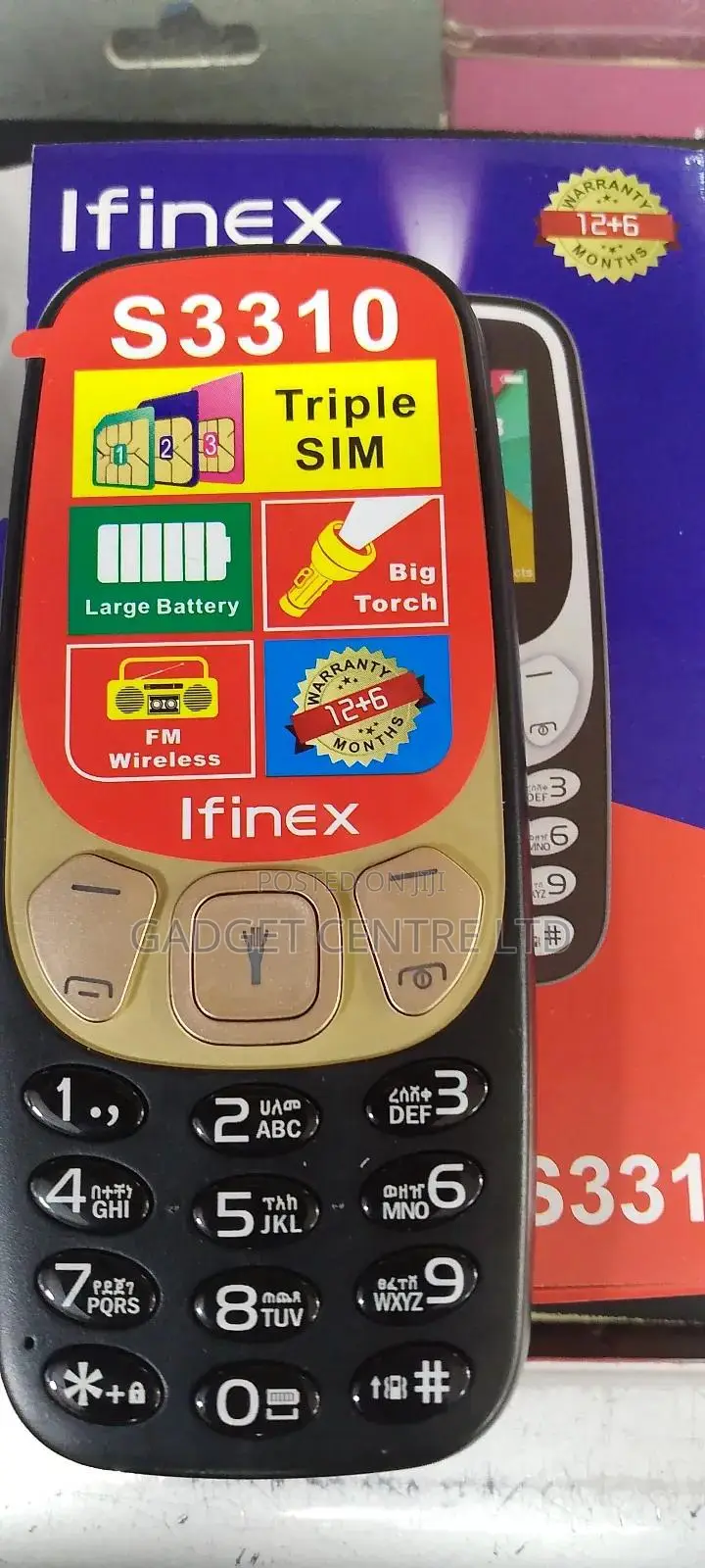 New Mobile Phone Black