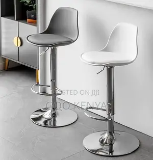 Home Bar Stool;Durable Leather Barstool With Steel Frame for Home Bars