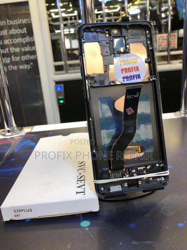Original Samsung S20plus Broken Screen Replacement+Installation - main view