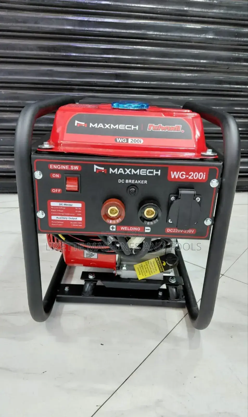 Maxmech Petrol Welding Generator