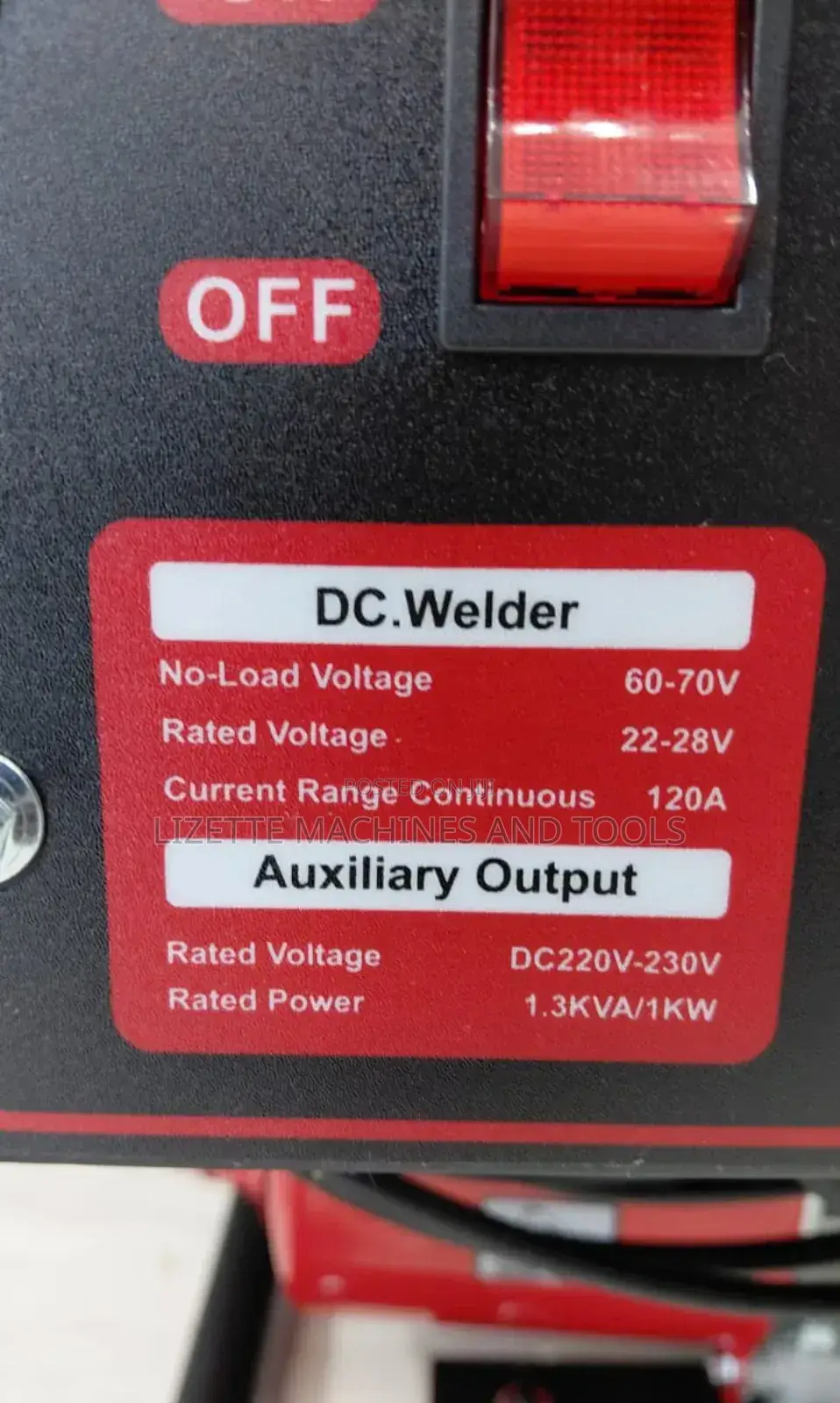 Maxmech Petrol Welding Generator