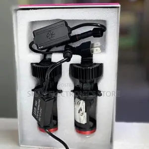 H4 H7 Led Car Projector Headlamp Bulb Set