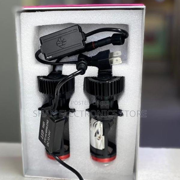 H4 H7 Led Car Projector Headlamp Bulb Set