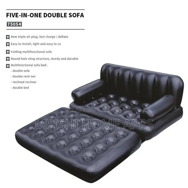 Bestway Inflatable 5 in 1 Air Sofa Bed - thumbnail 4