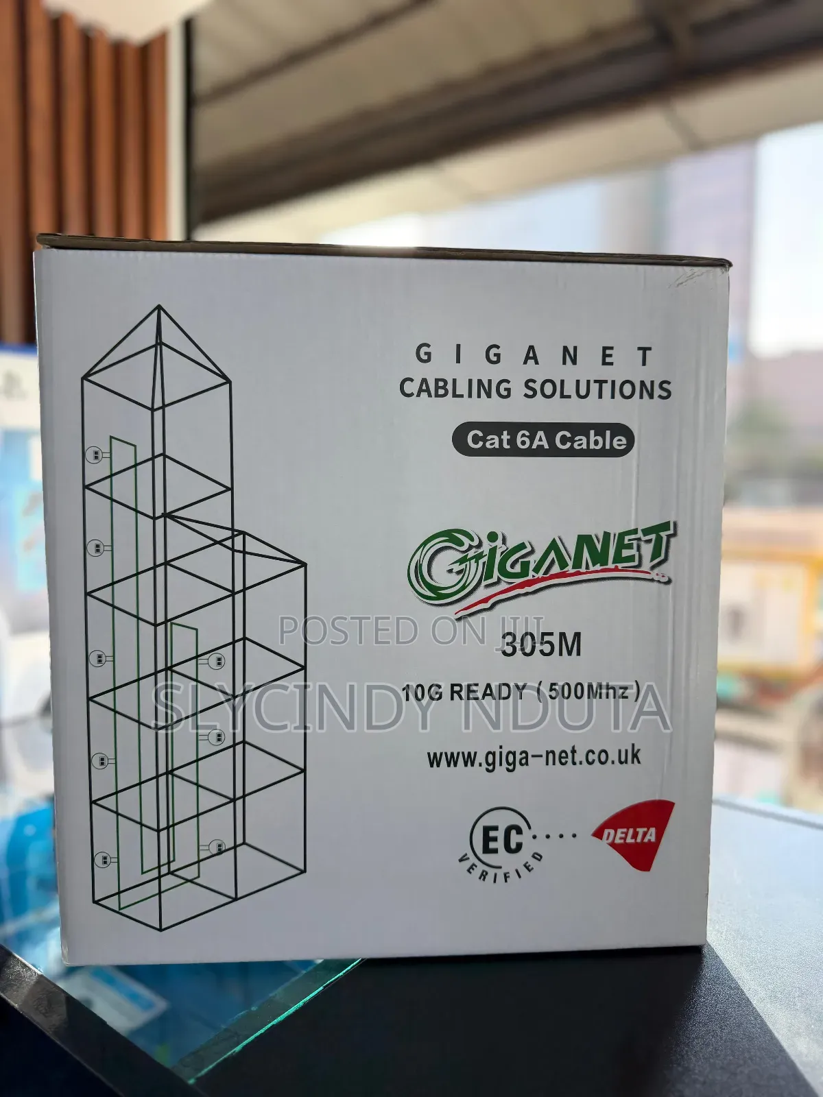 Cat 6a 305m Cable Giganet