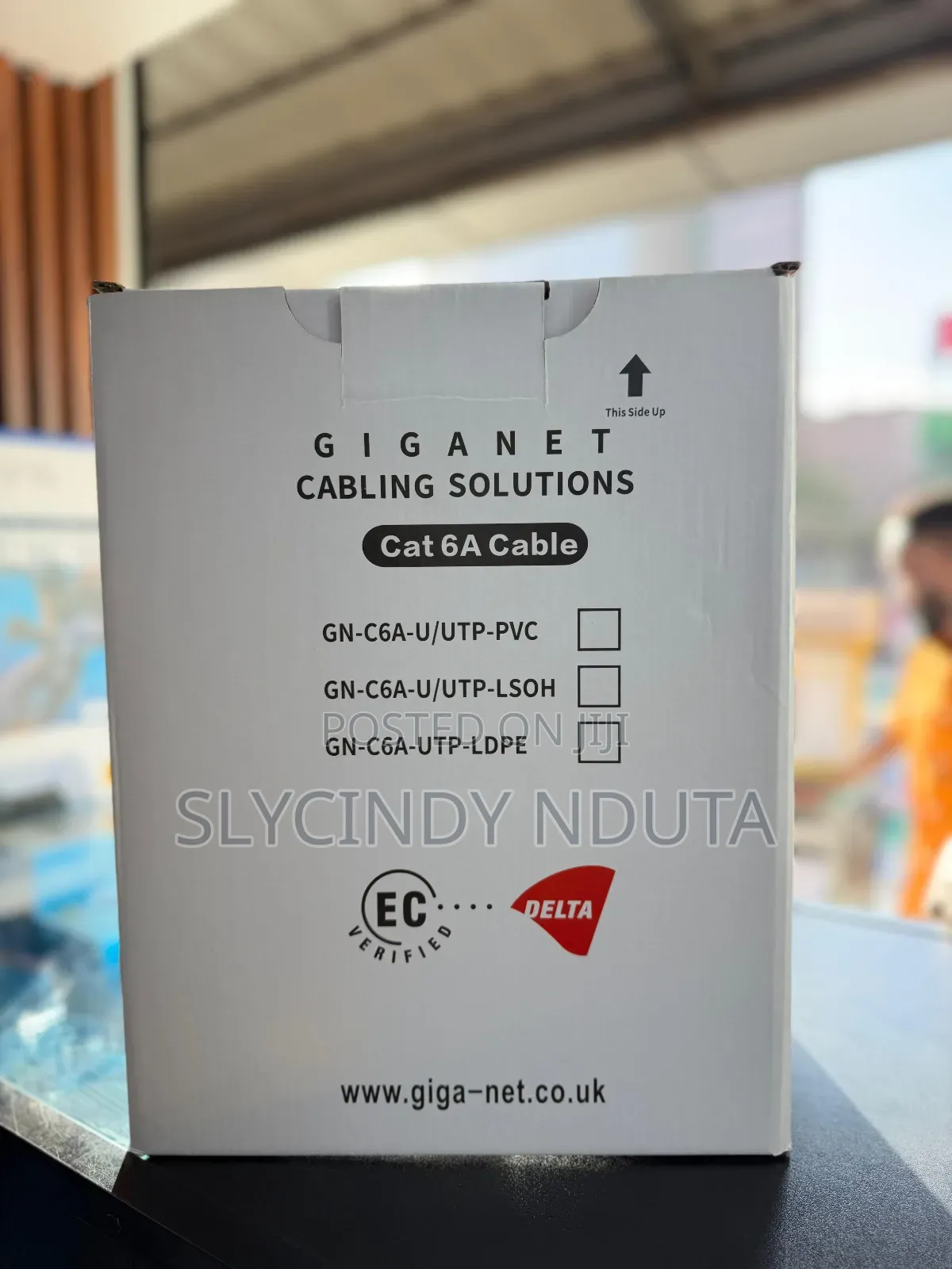 Cat 6a 305m Cable Giganet