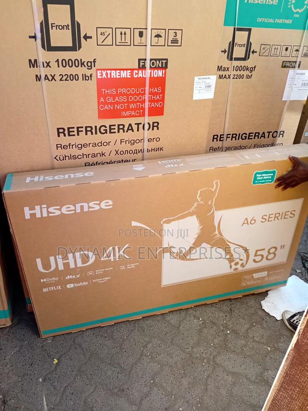 Hisense 58" A6 Series Uhd Smart Tv. - main view