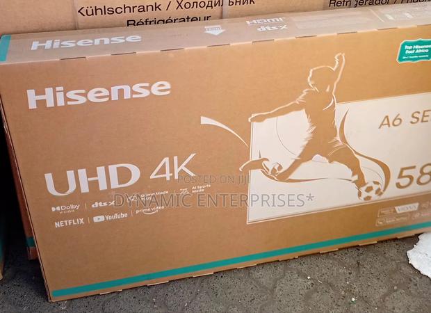 Hisense 58" A6 Series Uhd Smart Tv. - thumbnail 2