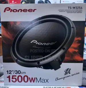 1500w Woofer. Pioneer Ts-W32s4 12" Champion Series Car Subwoofer