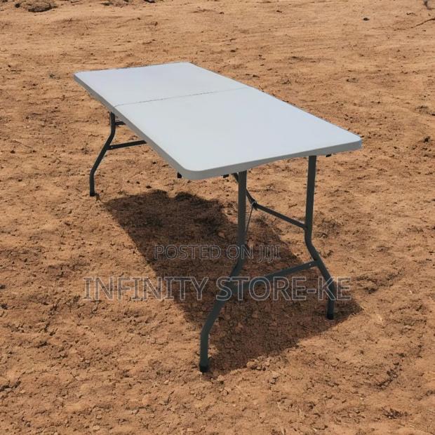Folding Table/ Foldable Table White in Colour - main view