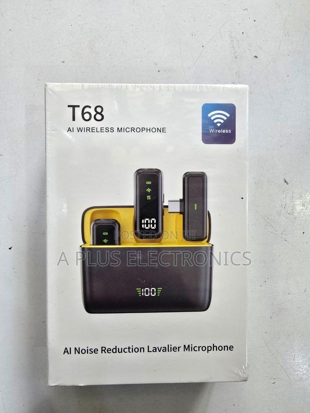 T68 Wireless Phone Mic With Ai Noise Reduction - main view
