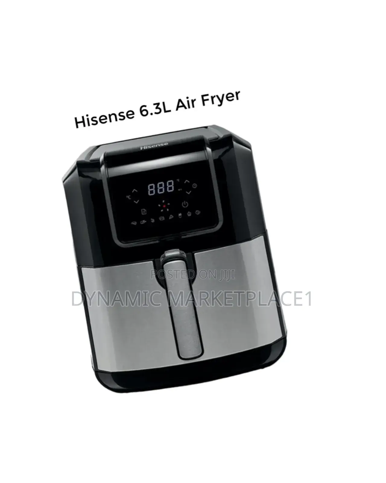 Air Fryer Black Color 6.3l H06afbs1s3