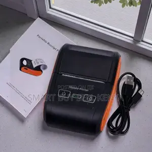 Portable Receipt Label Barcode Printer 58mm 203dpi Fast Printing