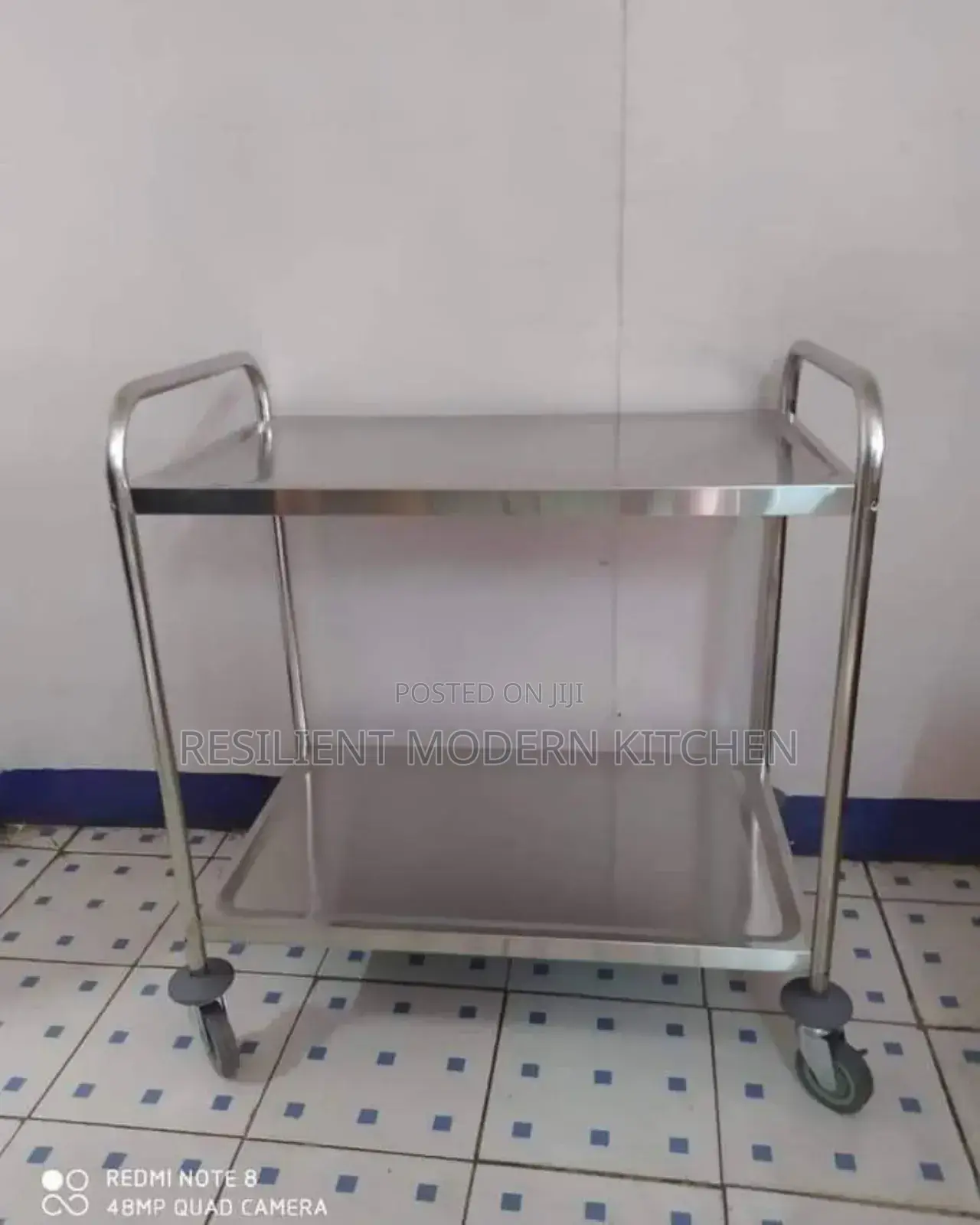 Stainless Steel Hospital Trolley