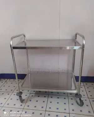 Stainless Steel Hospital Trolley