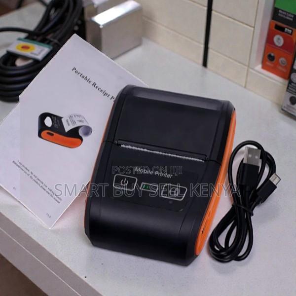 58mm Portable Receipt Label Barcode Printer 203dpi Fast Print - main view