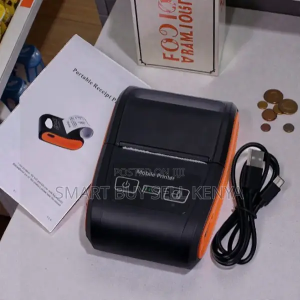 Mini Portable Receipt Label Barcode Printer 58mm Android 203dpi