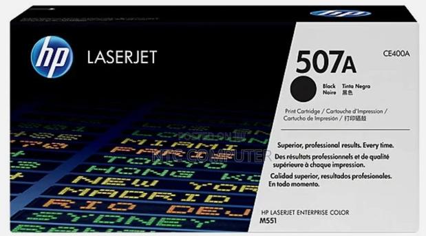 Hp 507a Black Laserjet Toner Cartridge