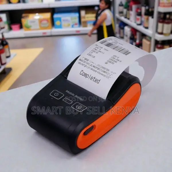 Portable 58mm Receipt Label Barcode Printer 203dpi Android