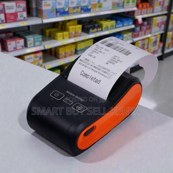 58mm Android Receipt Label Barcode Printer 203dpi Portable