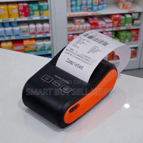 58mm Fast Receipt Label Barcode Printer 203dpi Pocket Portable