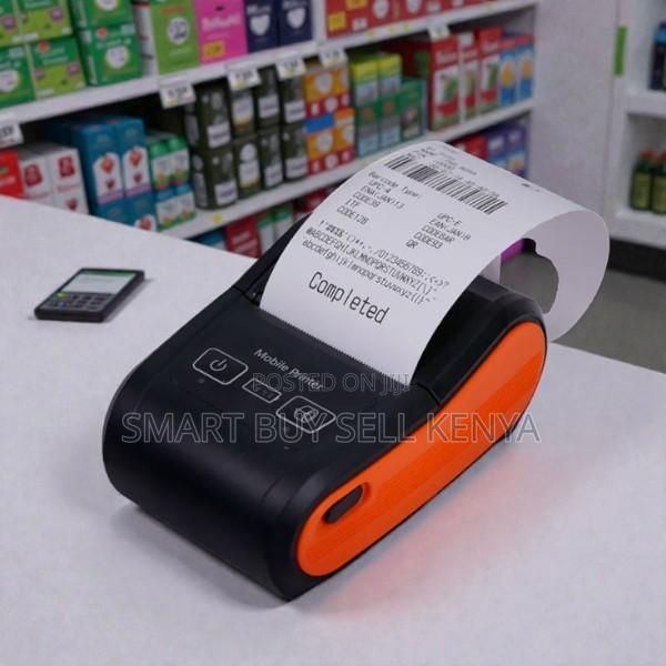 58mm Pocket Receipt Label Barcode Printer 203dpi Wireless Bluetooth