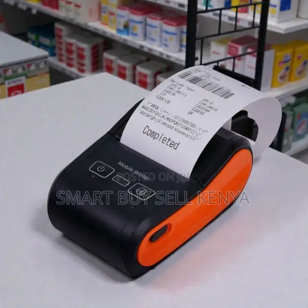58mm Wireless Receipt Label Barcode Printer Fast Printing Dot Matrix